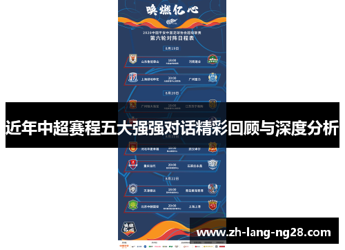 近年中超赛程五大强强对话精彩回顾与深度分析